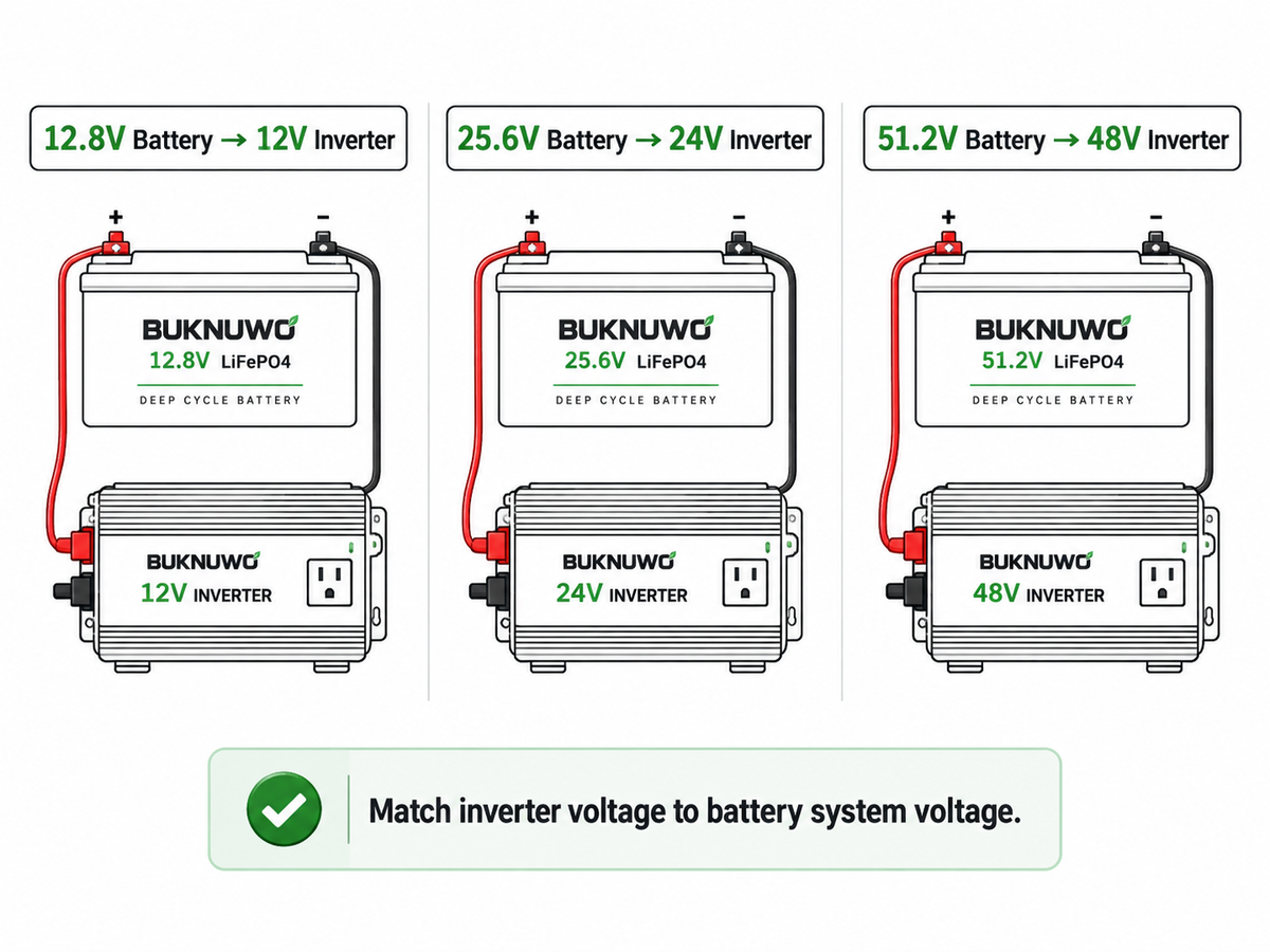 How to choose an inverter for your LiFePO4 battery?