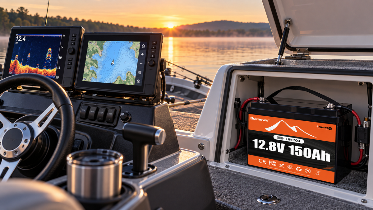 How to Choose a LiFePO4 Battery for a Fish Finder and Marine Electronics