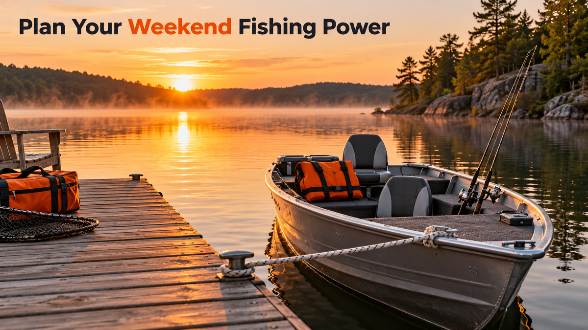 How to Choose a LiFePO4 Battery for a Weekend Fishing Boat