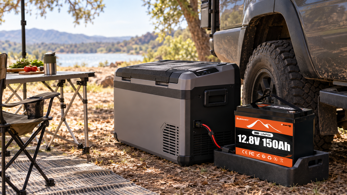 How to Choose a LiFePO4 Battery for a 12V Portable Fridge: Runtime, Startup Power and Wiring