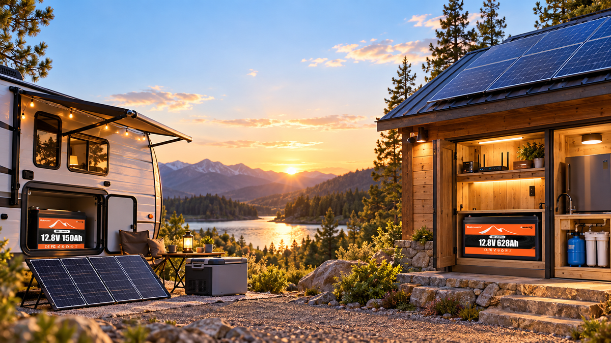 Weekend Use vs Full-Time Off-Grid Use: How Battery Planning Changes