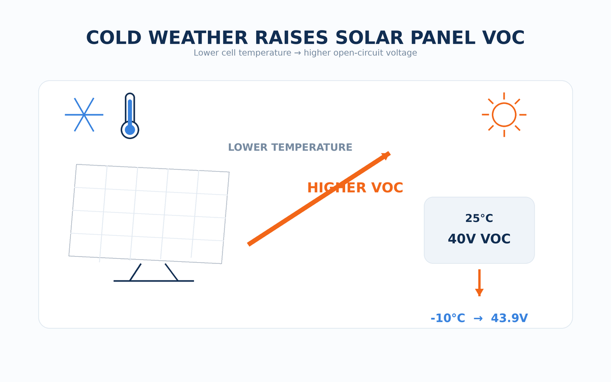 Winter Solar Panel Voc: A Cold-Weather Design Review