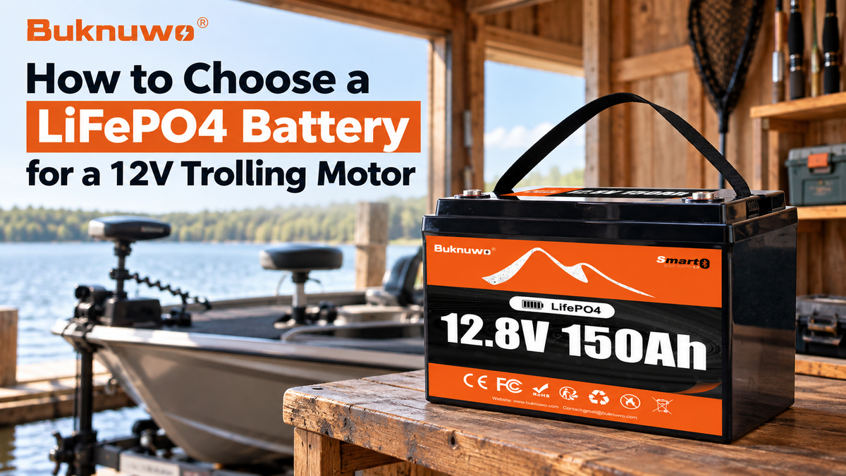 How to Choose a LiFePO4 Battery for a 12V Trolling Motor