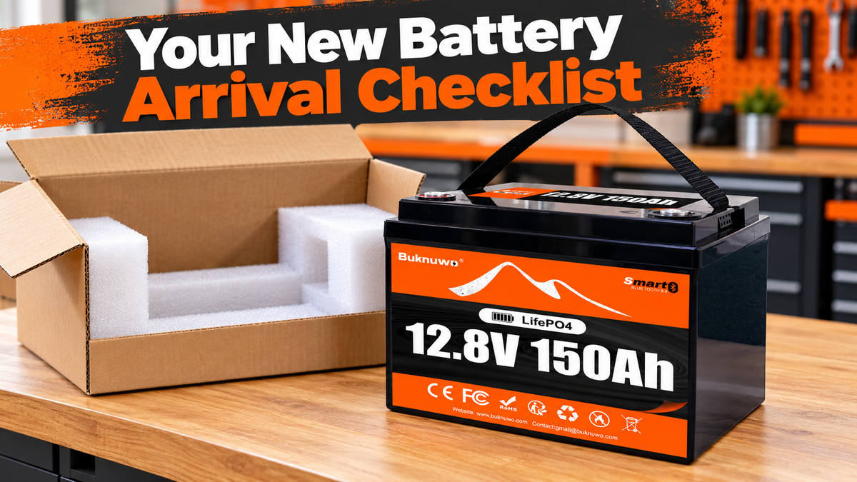 What to Check When Your New LiFePO4 Battery Arrives