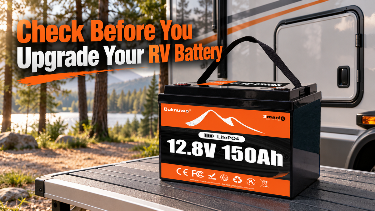 What to Check Before Replacing Your RV House Battery with LiFePO4