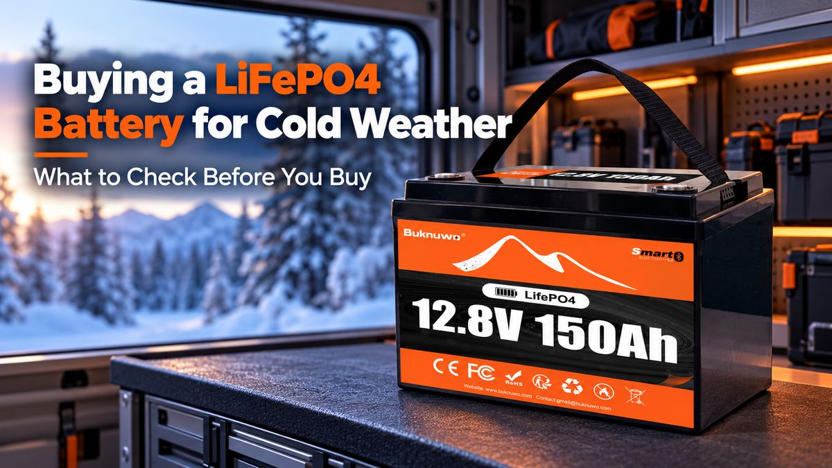 Buying a LiFePO4 Battery for Cold Weather: What to Check