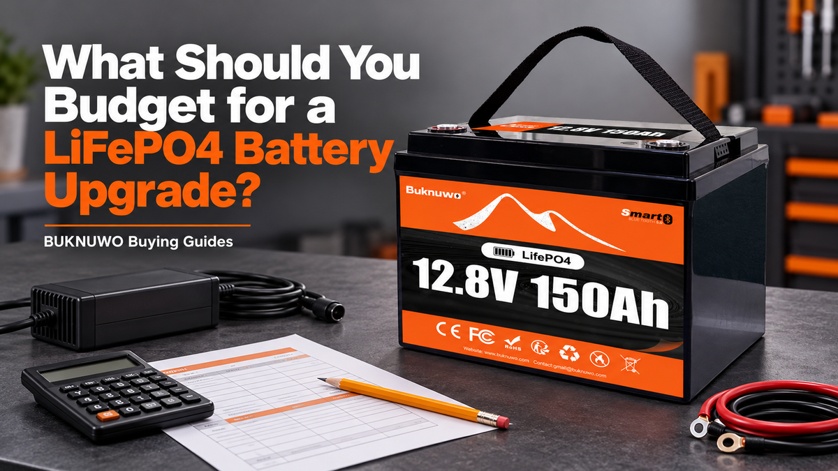 What Should You Budget for a LiFePO4 Battery Upgrade?