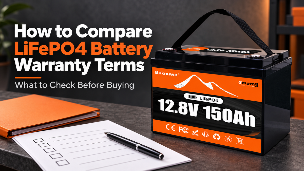 How to Compare LiFePO4 Battery Warranty Terms Before Buying