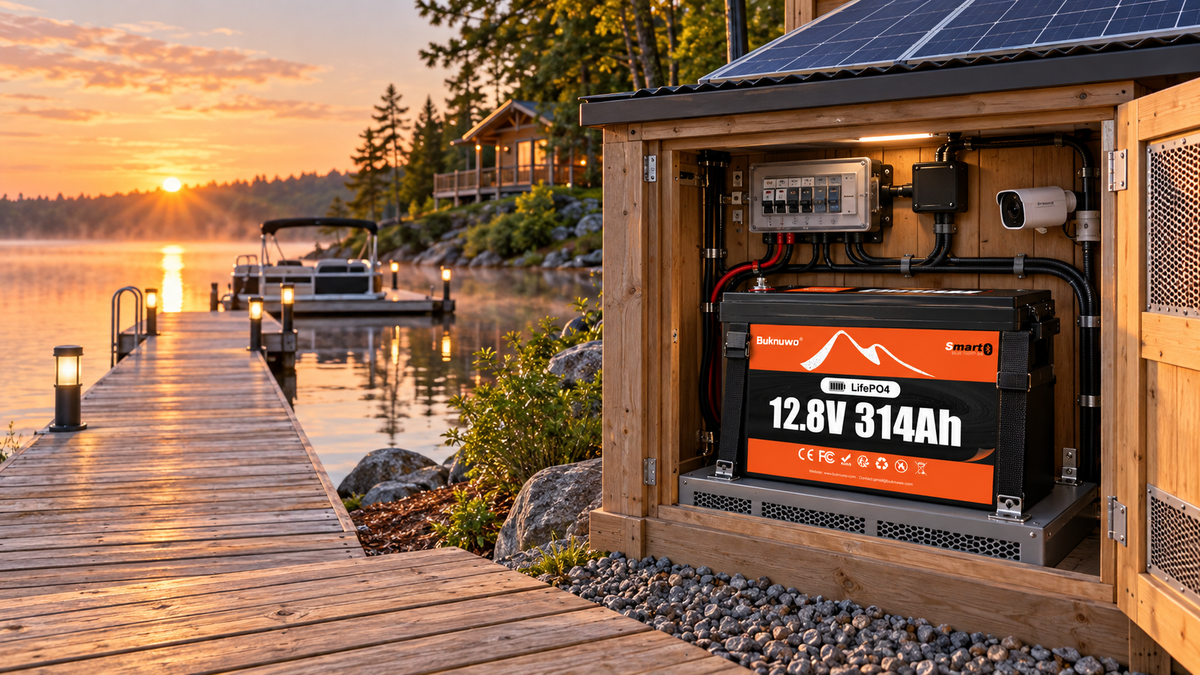 Dock and Lakeside Power: Planning a LiFePO4 Battery System