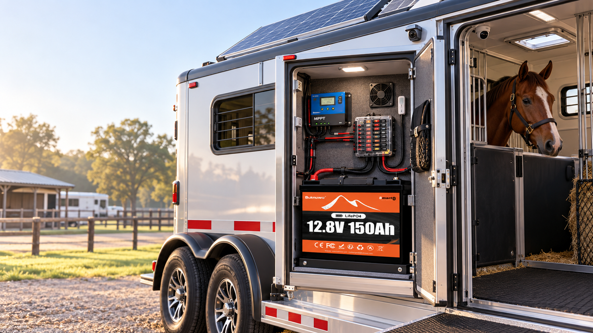Planning Auxiliary Battery Power for a Horse Trailer
