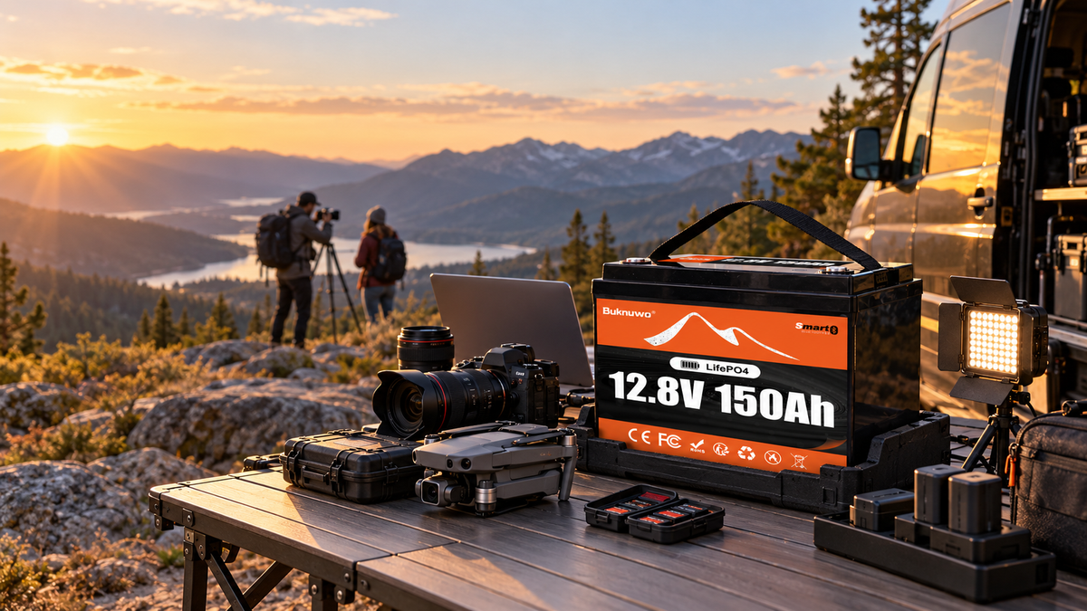 How to Choose a LiFePO4 Battery for Outdoor Photography and Video Equipment