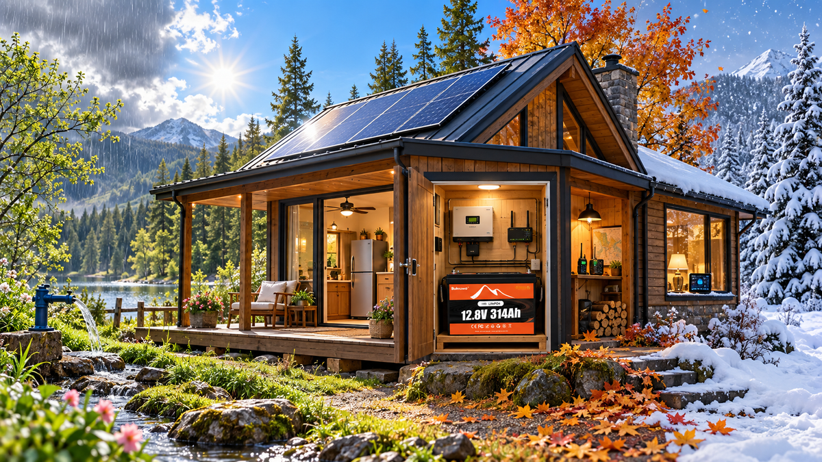 Seasonal LiFePO4 Power Planning: Summer Heat, Winter Cold and Changing Loads
