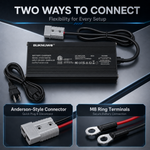 BUKNUWO LiFePO4 Battery Charger – 14.6V 10A CC/CV Charger with Anderson Connector